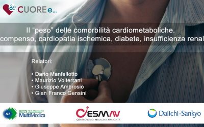 Il “peso” delle comorbilità cardiometaboliche. Scompenso, cardiopatia ischemica, diabete, insufficienza renale