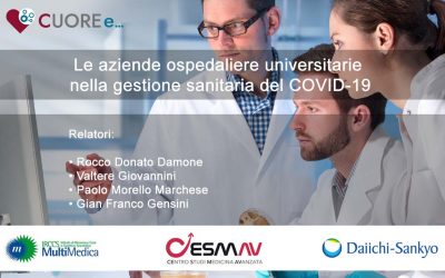 Le aziende ospedaliere universitarie nella gestione sanitaria del COVID-19