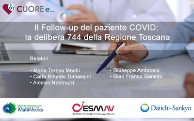 Il Follow-up del paziente COVID: la delibera 744 della Regione Toscana