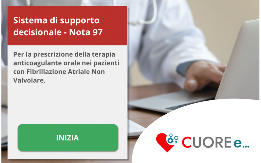 Percorso decisionale per la terapia anticoagulante